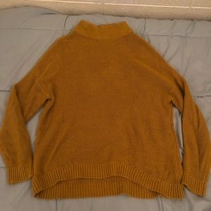 Mock neck sweater